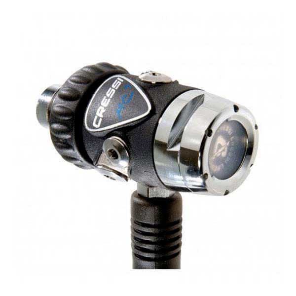 Cressi Regulator Sæt Xs Compact Pro Mc9sc Din 300 Sort,Søvfarvet