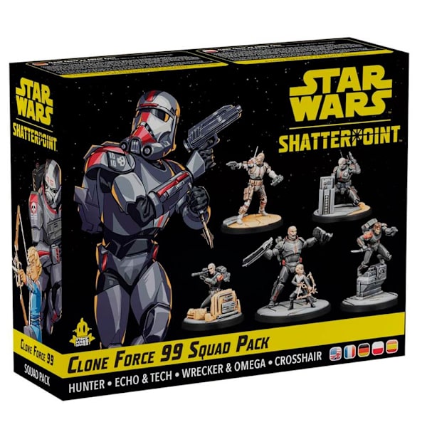 Atomic Mass Games Clone Force 99 Squad Brädspel