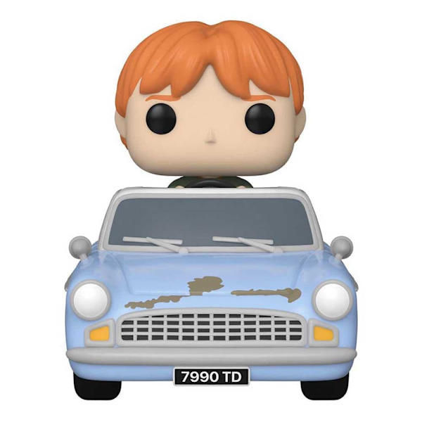 Funko Pop Harry Potter Ron Weasley In Flying Car Flerfärgad