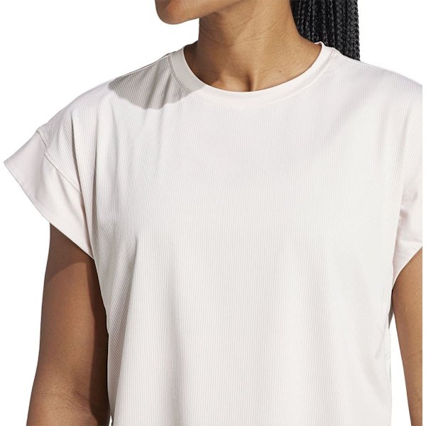 Adidas Lyhythihainen T-paita Studio Violetti 2XS Nainen