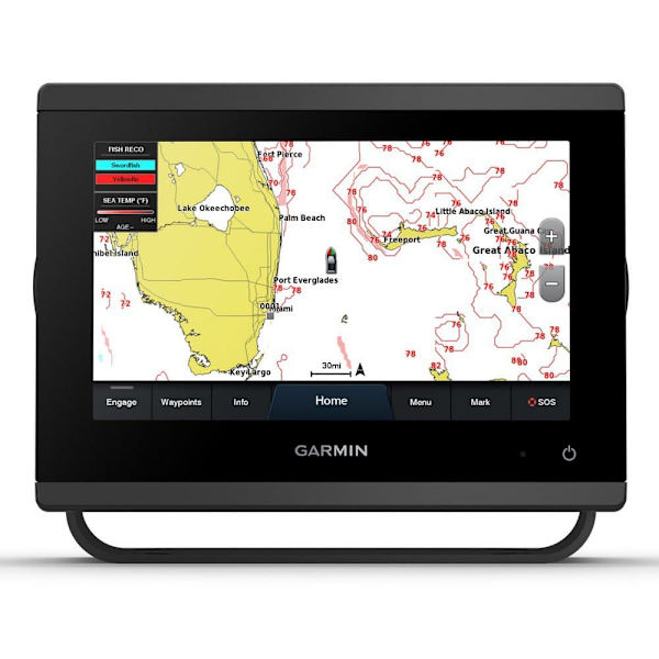Garmin Med Kartografi Gpsmap 723 Sort