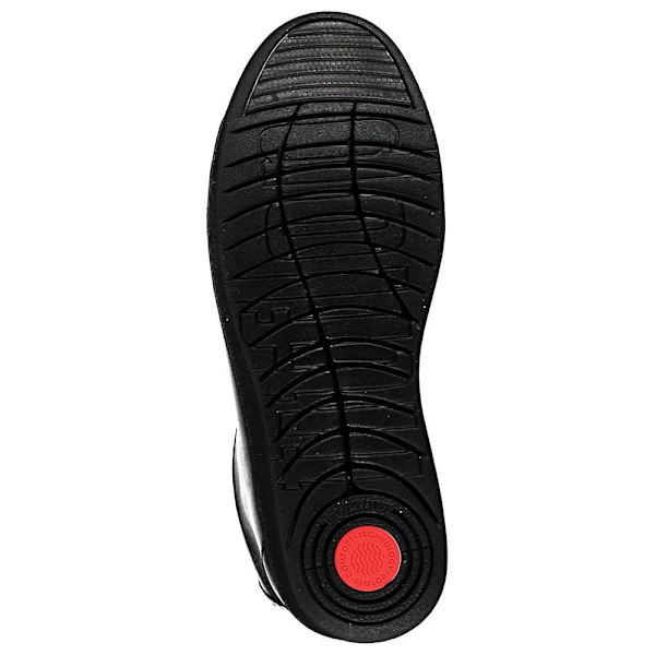 Fitflop Läder Tränare Rally High Svart EU 37 Kvinna