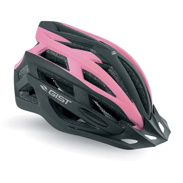 Gist Planet Plus Mountainbikehjelm Sort,Rosa S-M