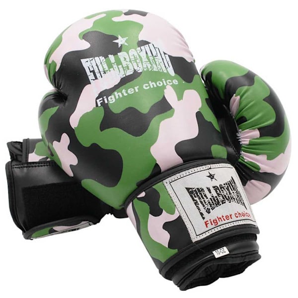 Softee Stridshandskar Camo Grönt 12 oz