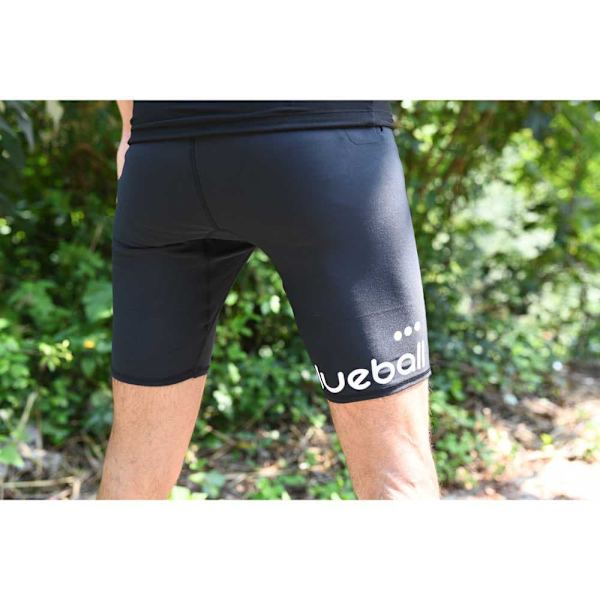 Blueball Sport Komprimerande Kort Strumpbyxor Sport Svart XL Man