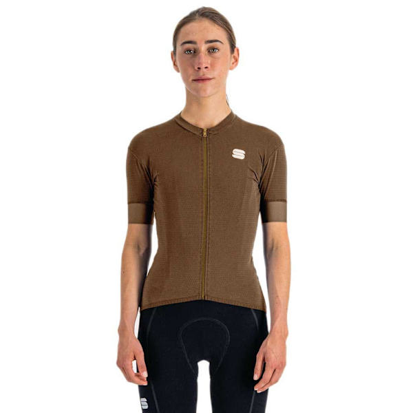 Sportful Kortærmet Jersey Monocrom Grøn S Kvinde