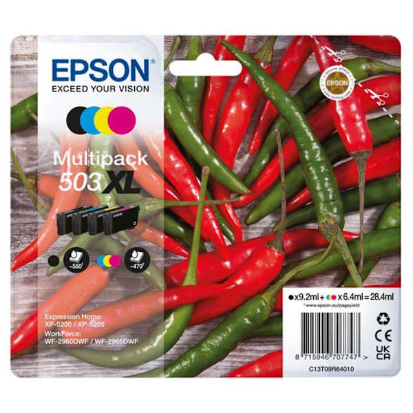 Epson Bläckpatron 503 Xl Flerfärgad