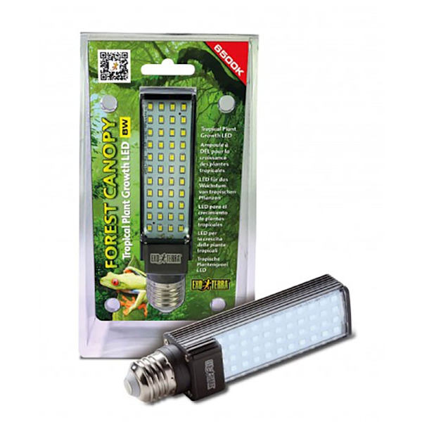 Exo Terra Forest Canopy Led 6500k 8w Tropisk Lys