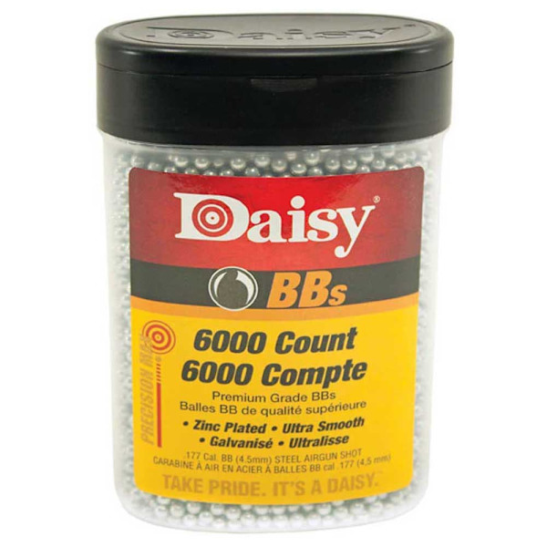 Daisy Pellets Count Bb 6000 Enheter Grå 4.5 mm