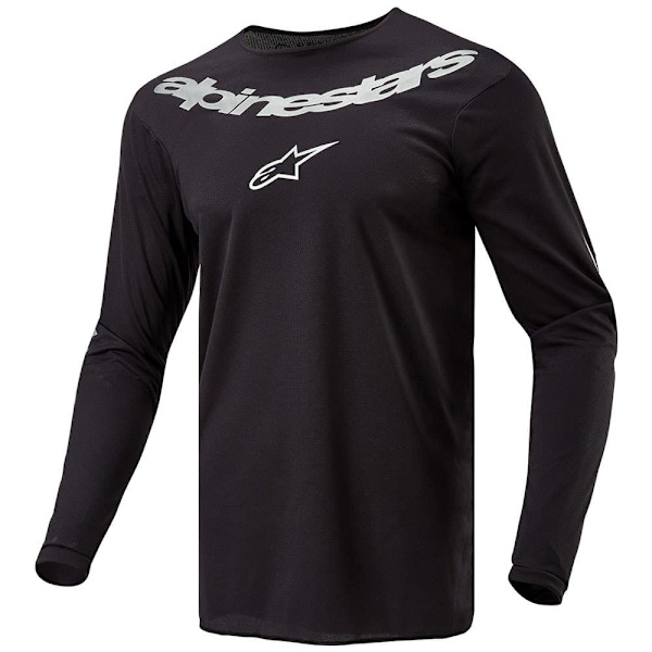 Alpinestars Pitkähihainen T-paita Fluid Graphite Musta L Mies