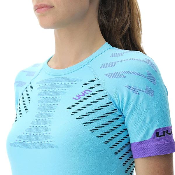 Uyn Kortärmad T-shirt Running Ultra1 Blå S Kvinna