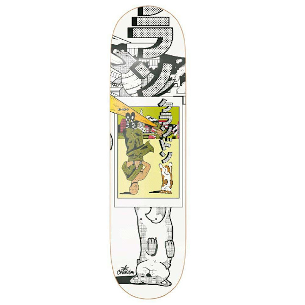 Crandon Zen Deck + Grip Tape Kerrokset 7.75 Arce Canadadiense 7 Kultainen