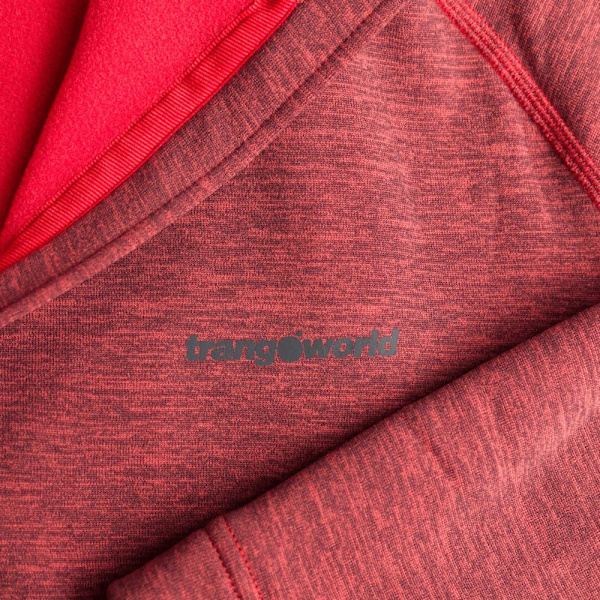 Trangoworld Qoruq 11 Fleecejakke Med Halv Lynlås Rød 2XL Mand