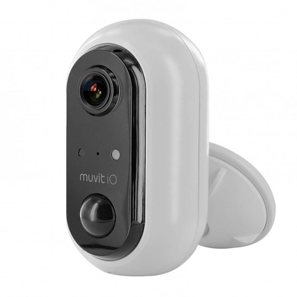 Muvit Io Overvågningskamera Mioacam004 Full Hd Hvid,Søvfarvet