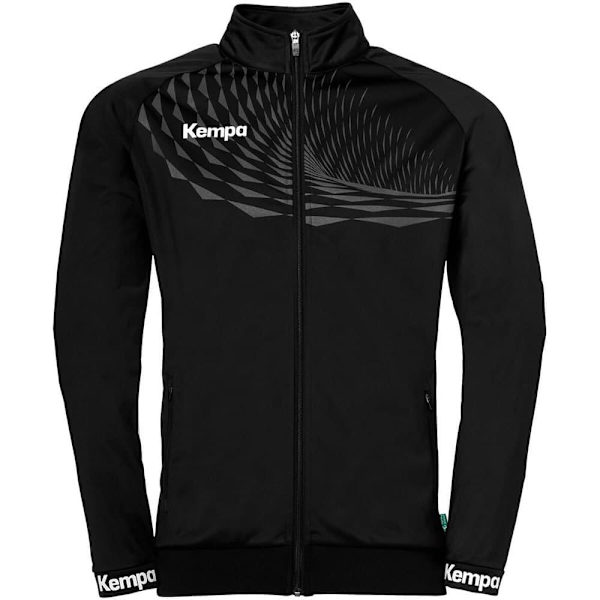 Kempa Træningsdragt Jakke Wave 26 Poly Sort 116 cm Dreng