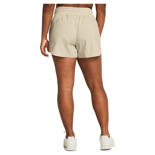 Under Armour Shorts Vanish 3´´ Crinkle Beige XS Kvinde