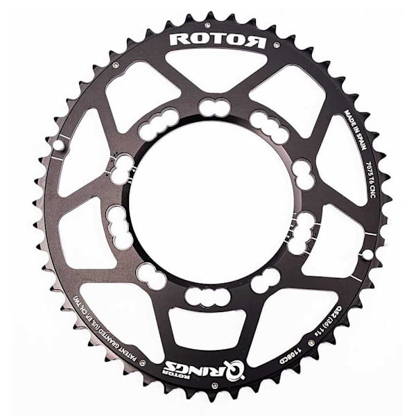 Rotor Oval Kædering Til Inner 110 5b Bcd 55/54 Søvfarvet 42t