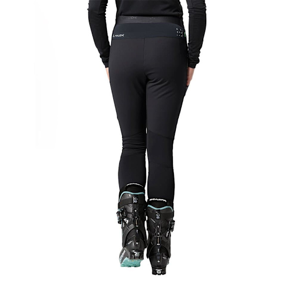 Vaude Leggings Larice Sort 38 / Regular Kvinde