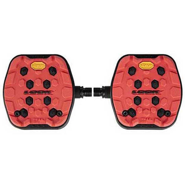 Look Pedaler Trail Grip Rød,Sort