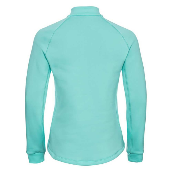 Odlo Halv Lynlås Fleece Berra Blå XS Kvinde