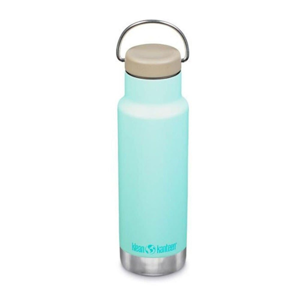 Klean Kanteen Rustfri Stål Flaske Insulated Classic 532ml Løkke Kasket Blå