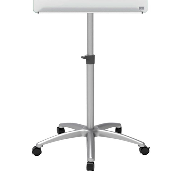 Nobo Rörligt Glas Referens Whiteboard Med Staffli Con