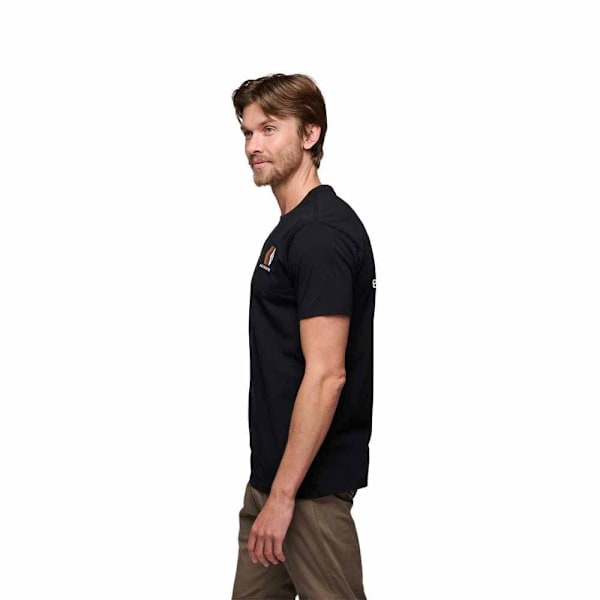 Black Diamond Kortærmet T-shirt Faded Sort L Mand