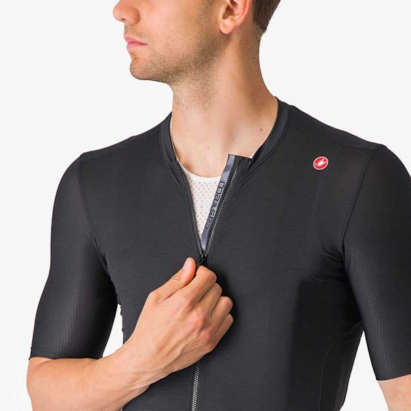Castelli Espresso Lyhythihainen Pyöräilypaita Harmaa XS Mies