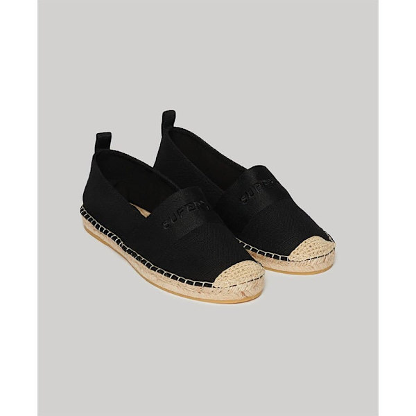 Superdry Canvas Espadrillot Musta EU 39 Nainen