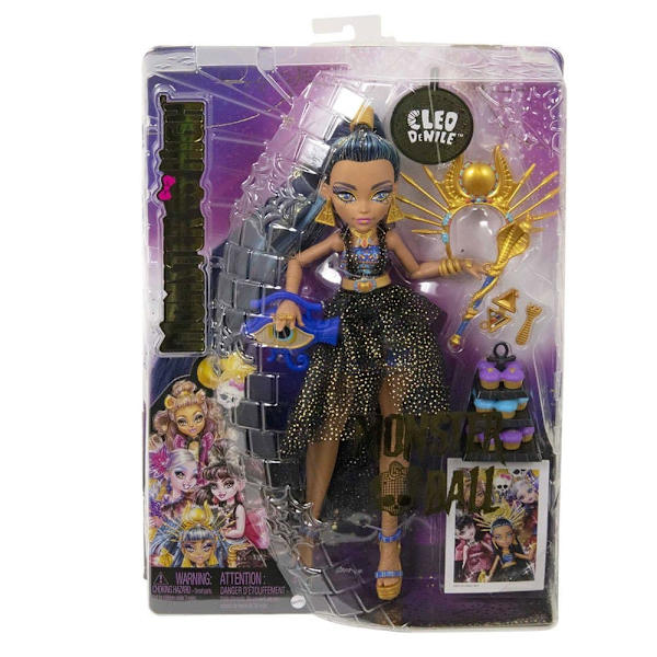 Monster High Monster Ball Cleo De Nile Docka