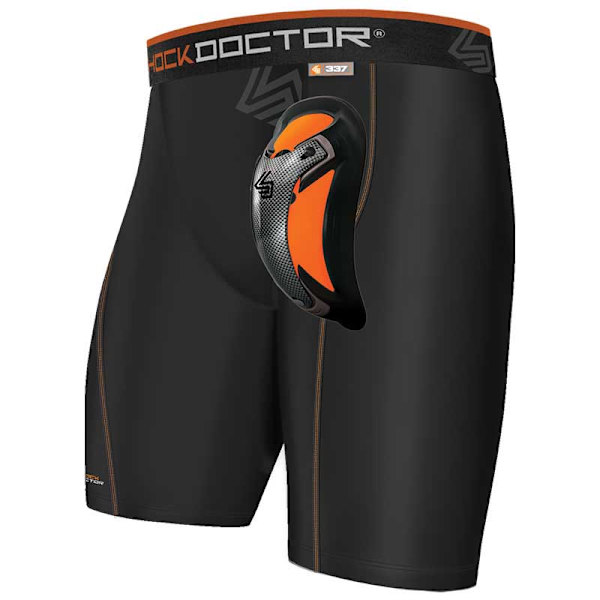Shock Doctor Ultra Compression Boy Orange,Sort L