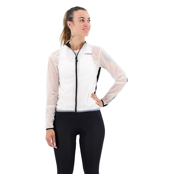 Shimano Sumire Wind Breaker Light Jakke Hvid XS Kvinde