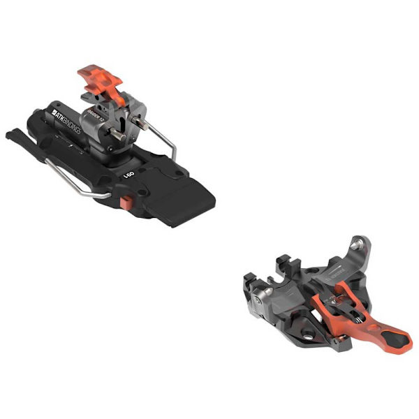Atk Race Hiihtäätouringsiteet R12 91 Mm Oranssi,Harmaa 91 mm