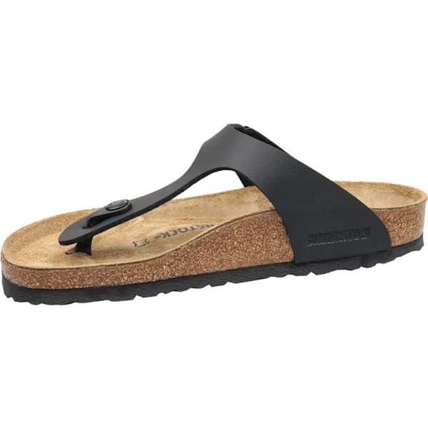 Birkenstock Sandaler Gizeh Birkoflor Svart EU 41 Kvinna