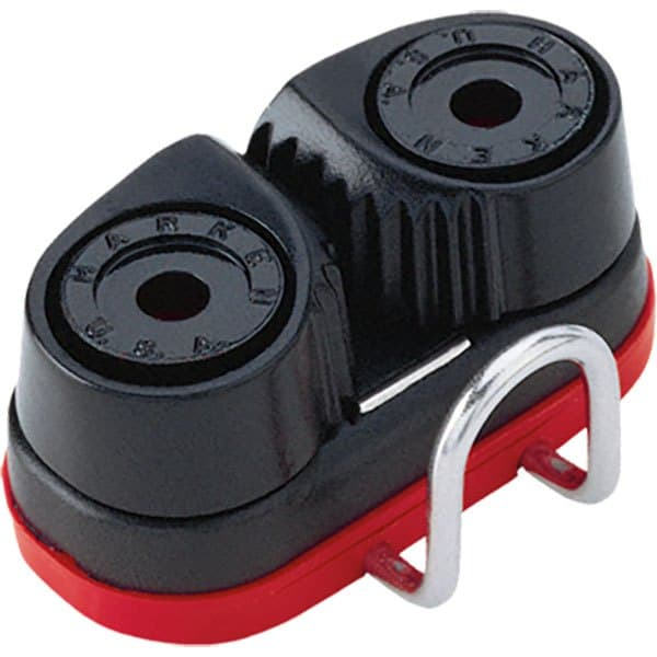 Harken Fortøjningsklods Micro Carbo Cam Ii Kit Wire Fairlead Sort