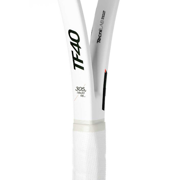 Tecnifibre Tf40 V3 305 18m Tennisracket Silver 2