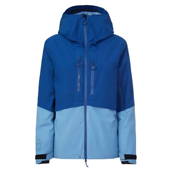 Rock Experience Fanatic Padded Jakke Blå L Kvinde