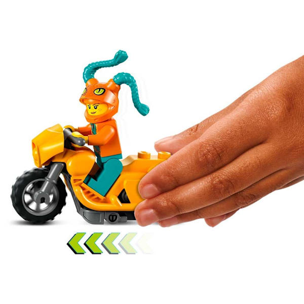 Lego Akrobatisk Spår Med Dubbel Curl Flerfärgad