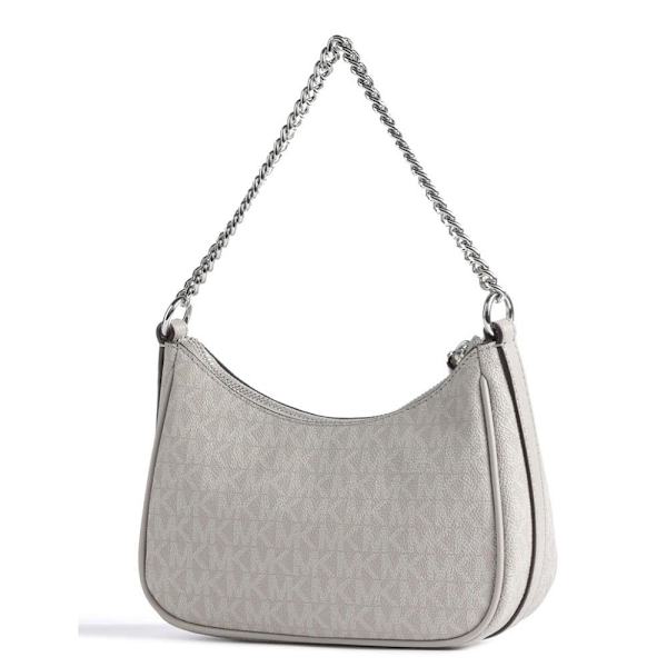 Michael Kors Sig Semi Lux Sm Axelväska Grå