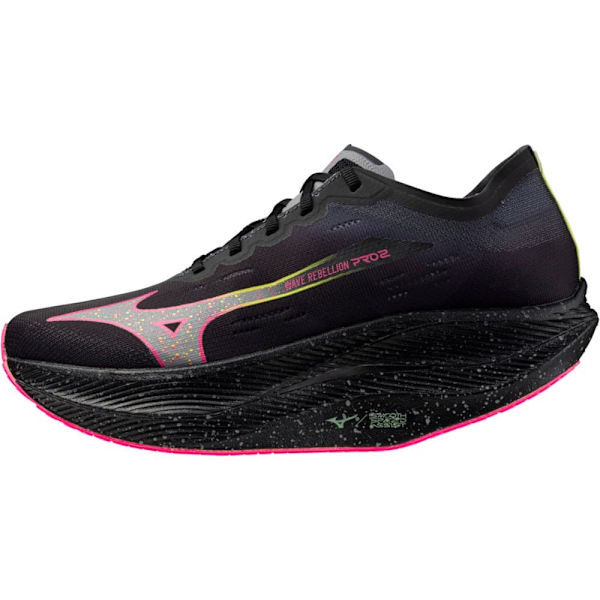 Mizuno Wave Rebellion Pro 2 Unisex Løbesko Sort EU 39 Mand