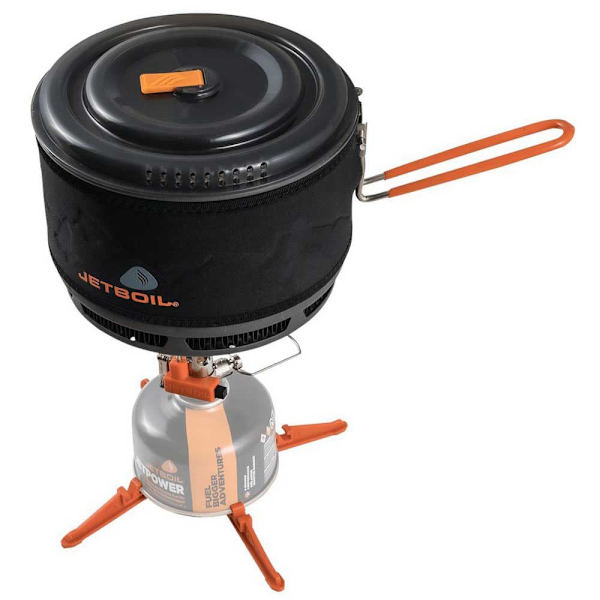 Jetboil Camping Komfur 1.5l Ceramic Cook Pot Carbon Sort