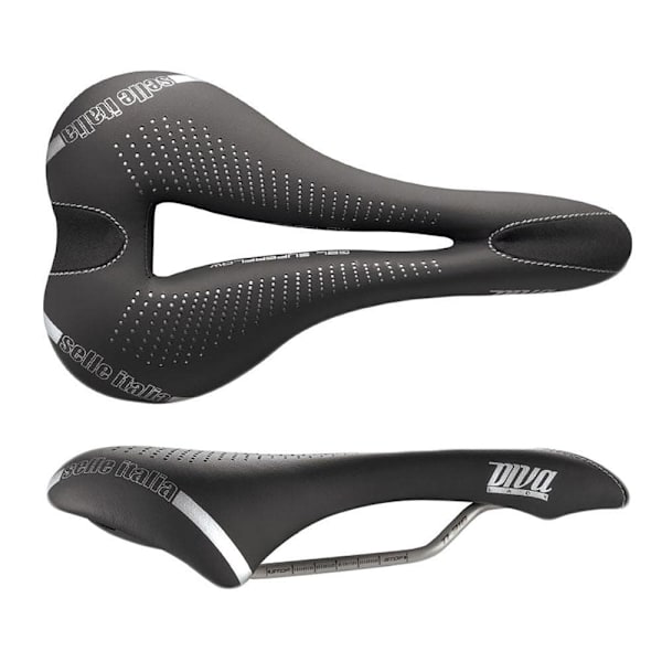 Selle Italia Sadel Diva Gel Superflow Svart L