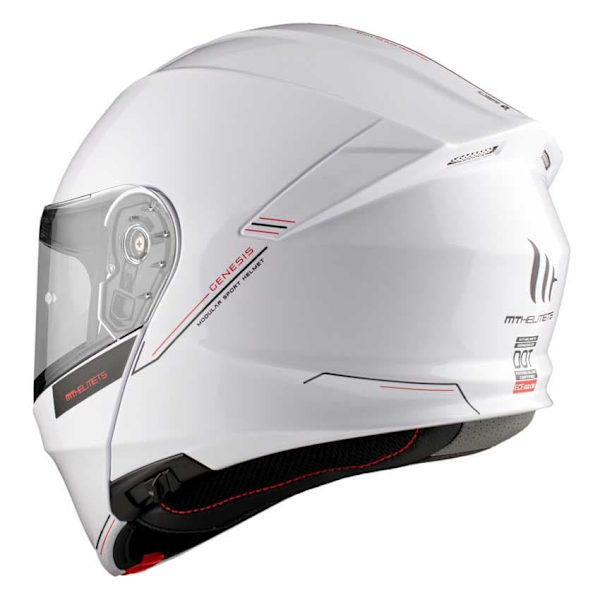 Mt Helmets Genesis Sv Modulær Hjelm Transparent M