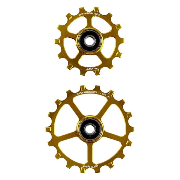 Ceramicspeed Legeringsbelagda Remskivor Ospw Guld 14/18t