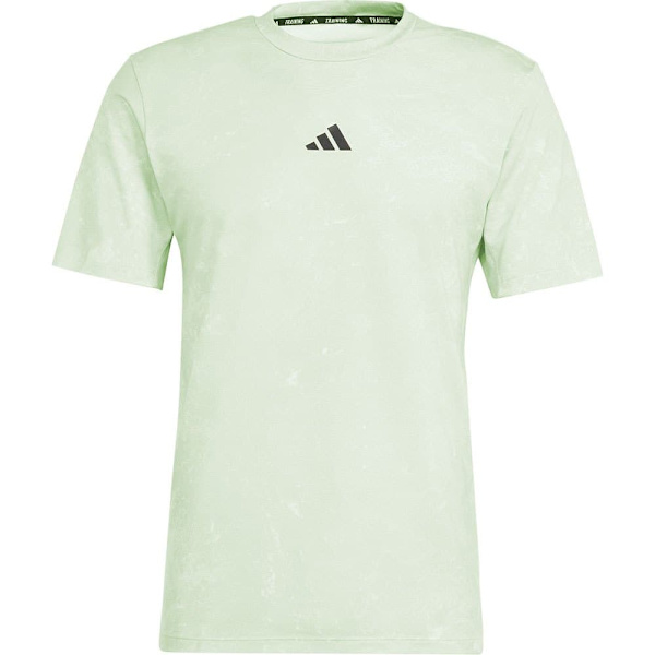 Adidas Kortärmad T-shirt Power Workout Grönt XL Man