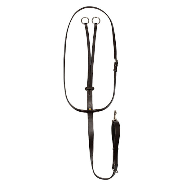 Equestro Silver Stitching Martingal  Cob