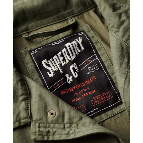 Superdry Merchant Field Jacka Grönt XL Man