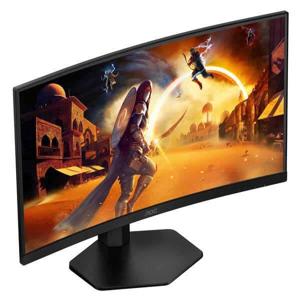 Aoc C27g4zxu 27´´ Full Hd Va Led 280hz Böjd Gamingskärm Svart