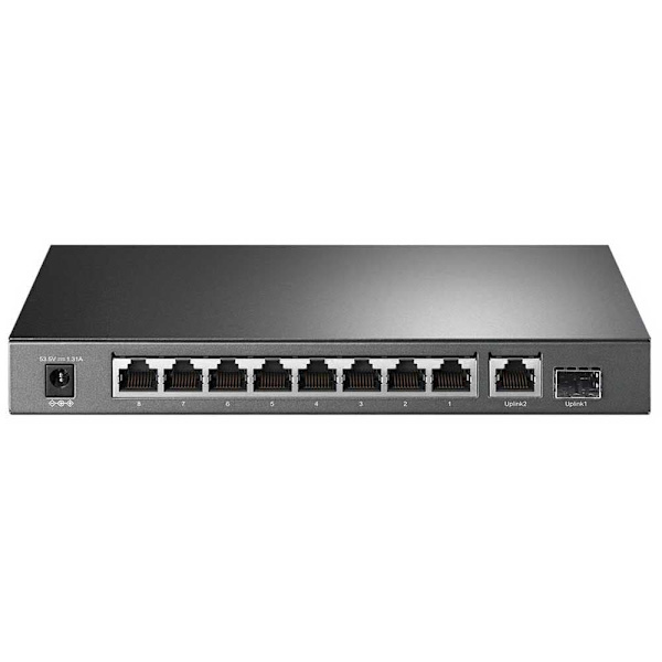 Tp-link 10-port Gigabit Poe Plus Switch Svart