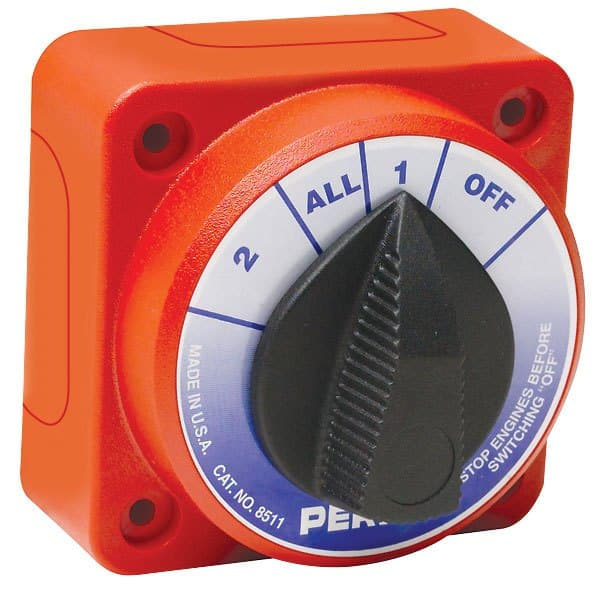 Seachoice Compact Battery Selector Switch Oranssi
